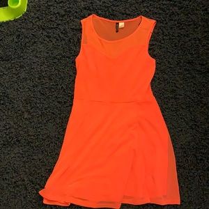 Coral H&M dress
